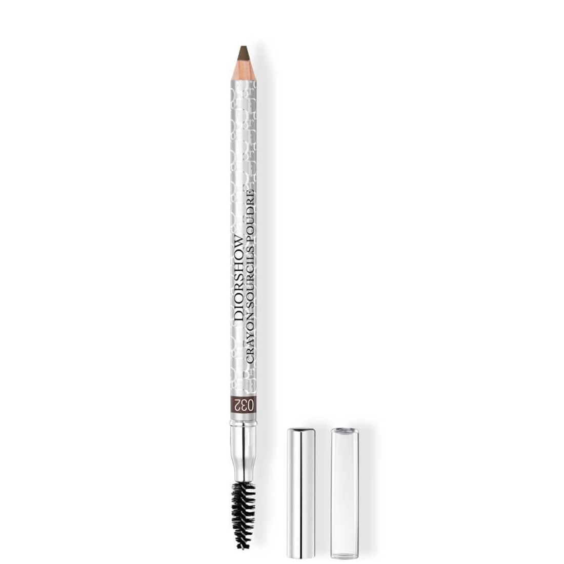 Crayon Sourcils Poudre Matita per sopracciglia waterproof mina effetto polvere spazzolino e temperino inclusi 032 Dark Brown_CDC015600032_Dior