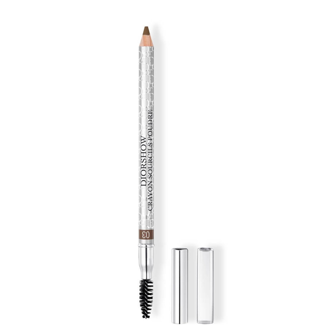 Crayon Sourcils Poudre Matita per sopracciglia waterproof mina effetto polvere spazzolino e temperino inclusi 03 Brown_CDC015600003_Dior