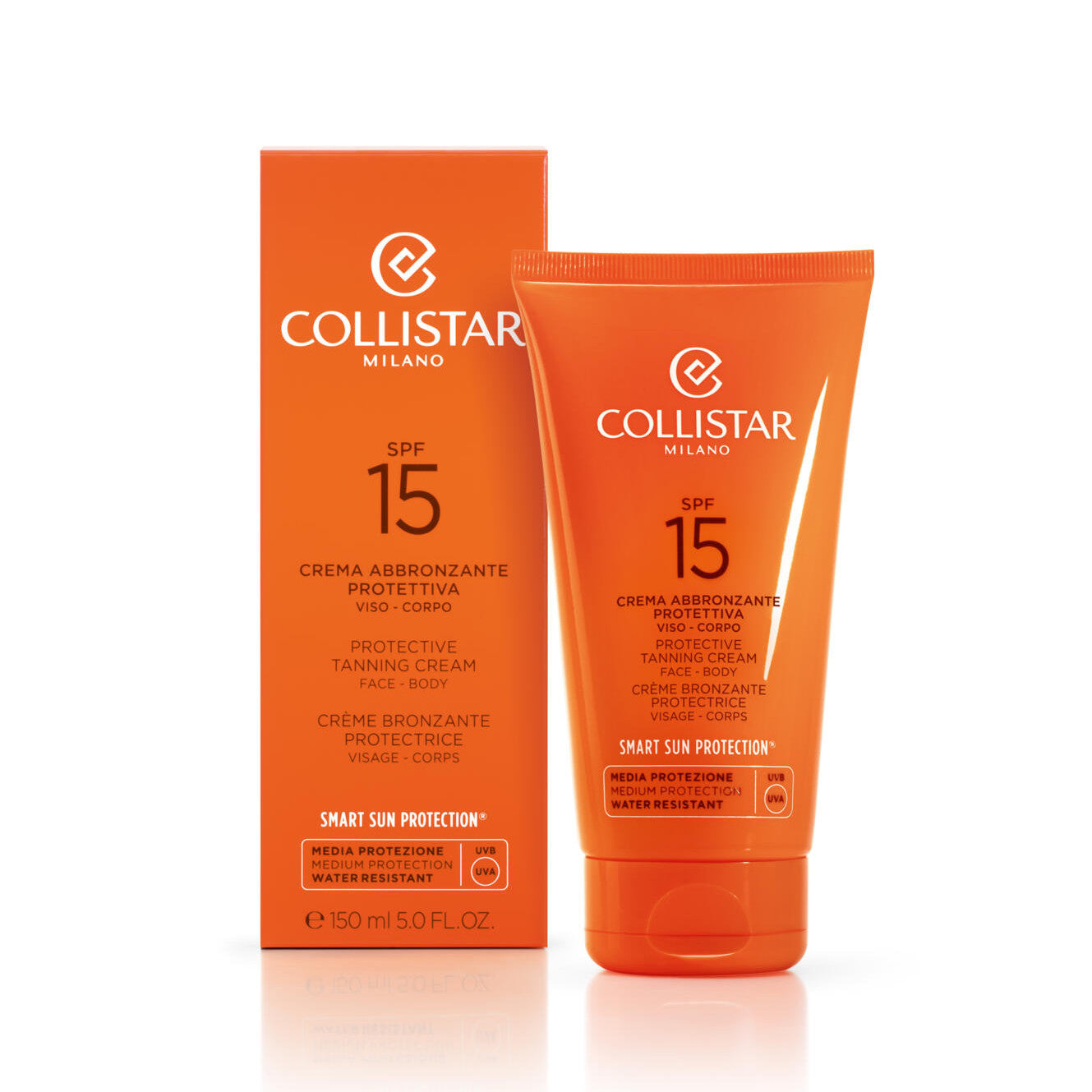 Crema Abbronzante Protettiva SPF 15 Viso e Corpo 150 ML_COL26026_Collistar-2
