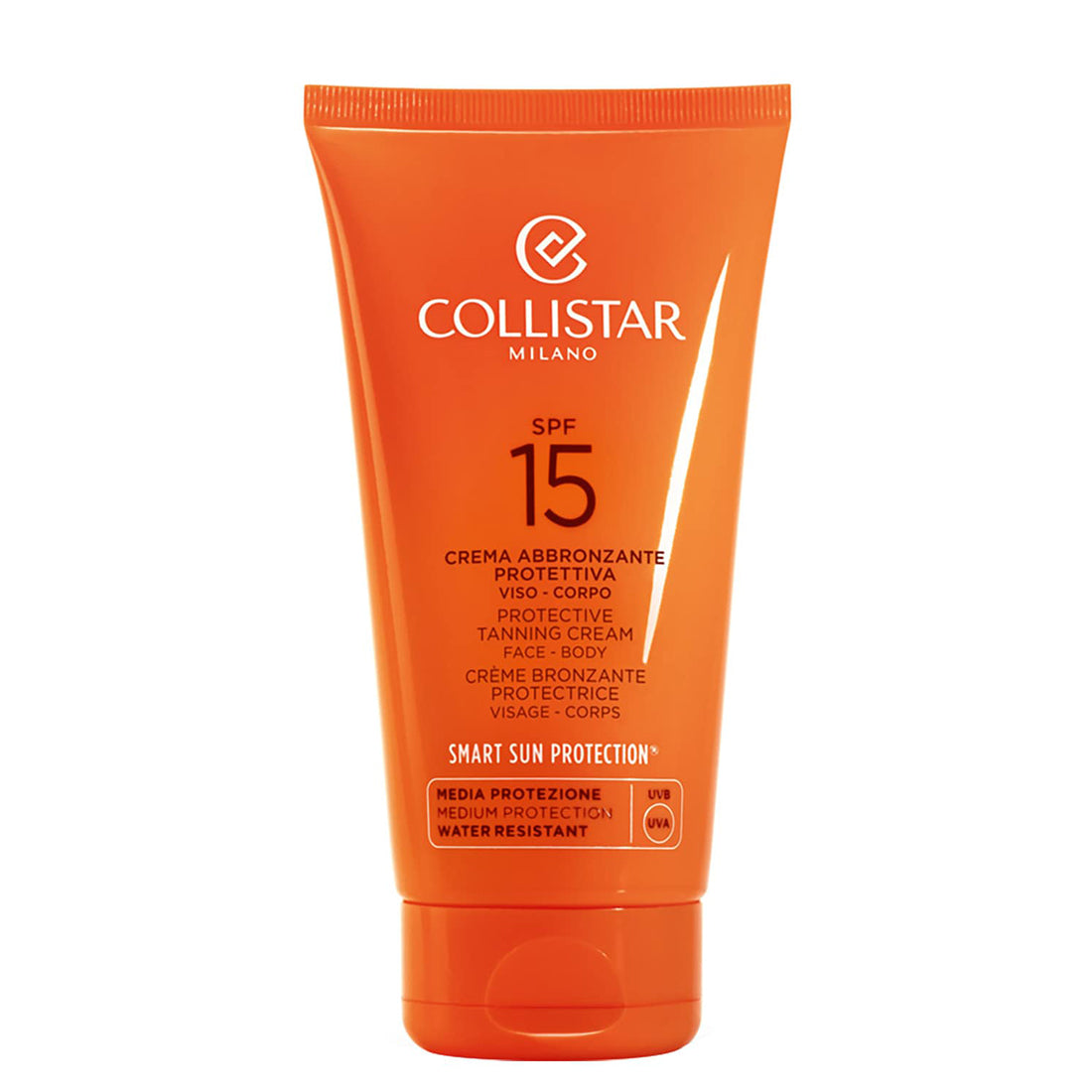 Crema Abbronzante Protettiva SPF 15 Viso e Corpo 150 ML_COL26026_Collistar