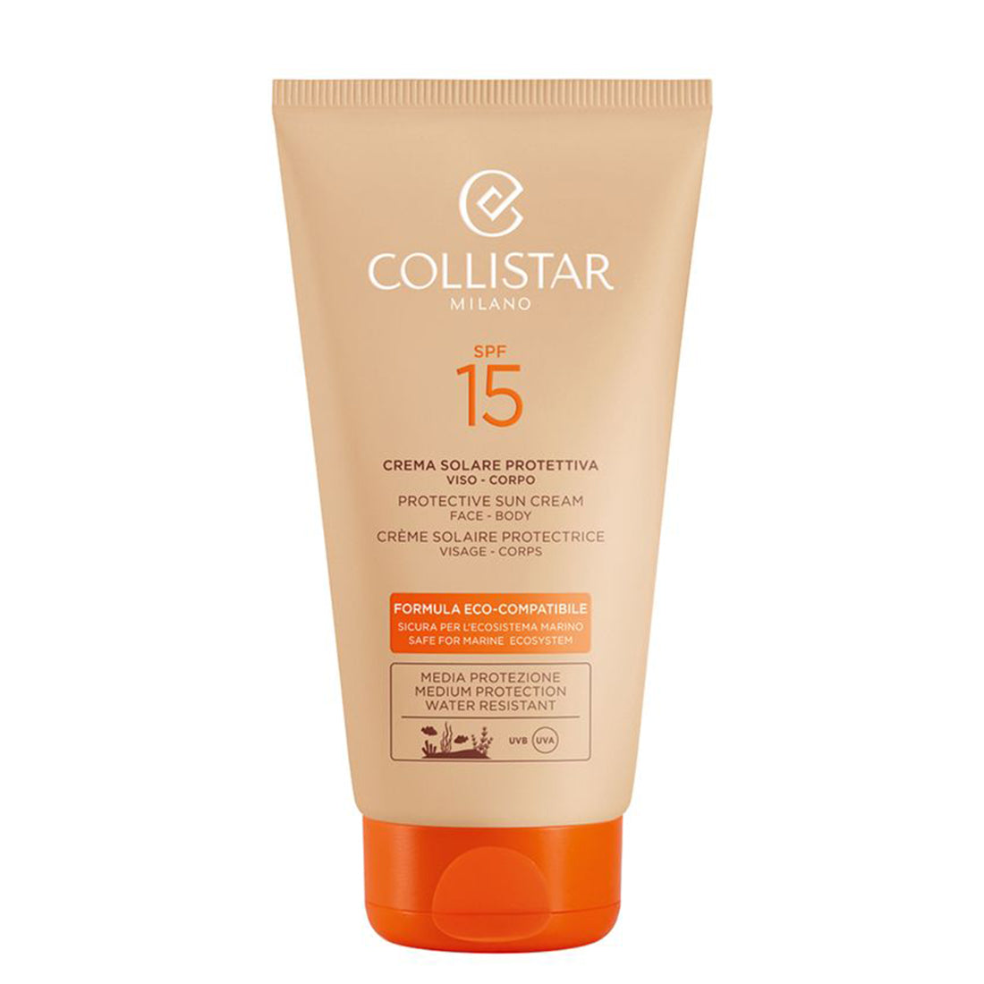 Crema Solare Protettiva Spf 15 Viso e Corpo 150 ML_COL26256_Collistar