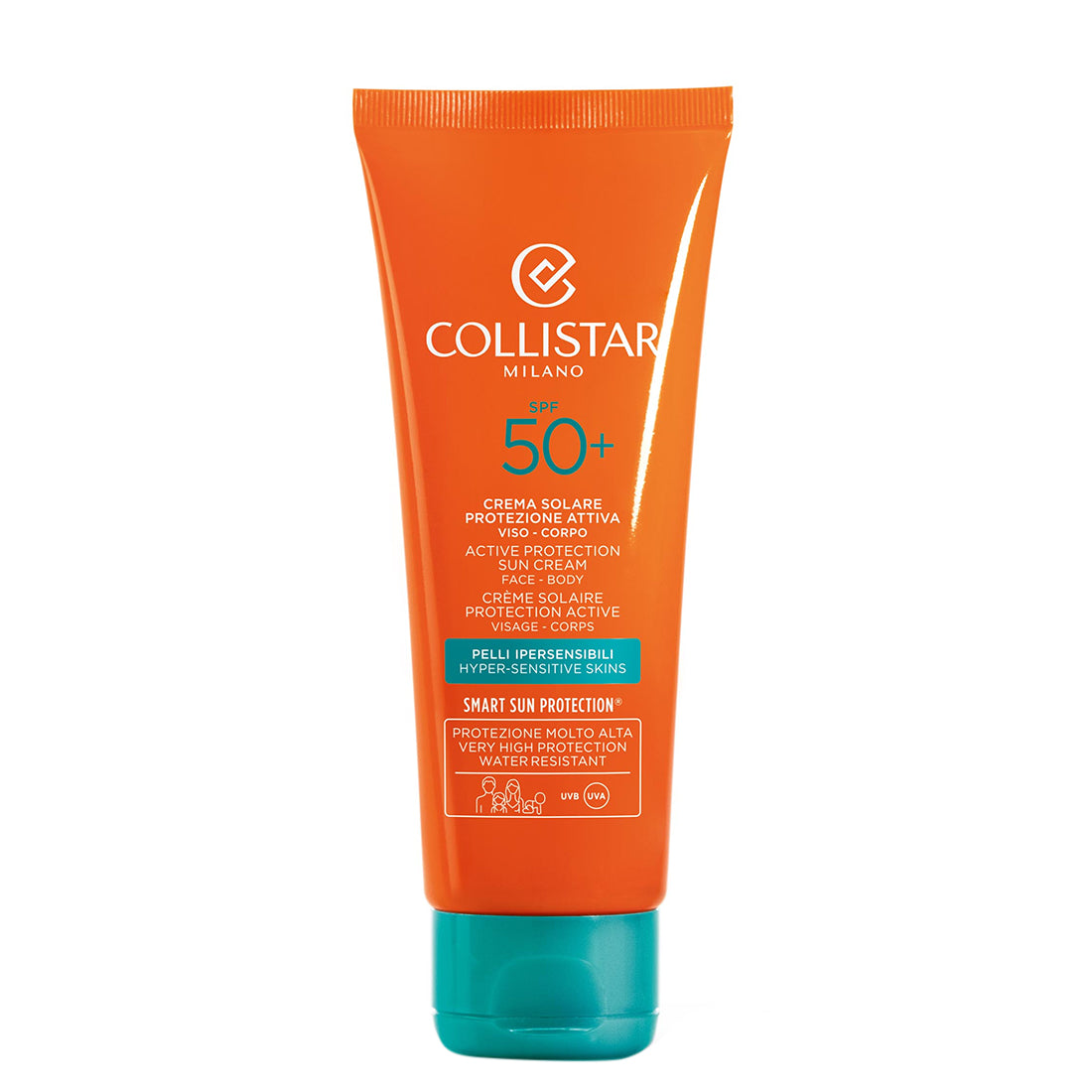 Crema Solare Protezione Attiva SPF 50 Pelli Sensibili 100 ML_COL26097_Collistar