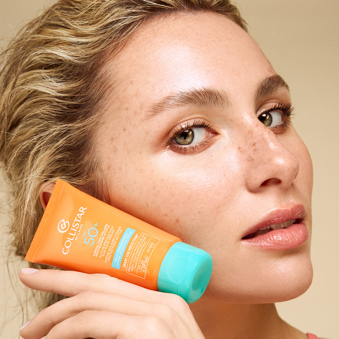Crema Solare Viso Protezione Attiva Pelli Sensibili SPF 50+ 50 ML_COL26096_Collistar-3