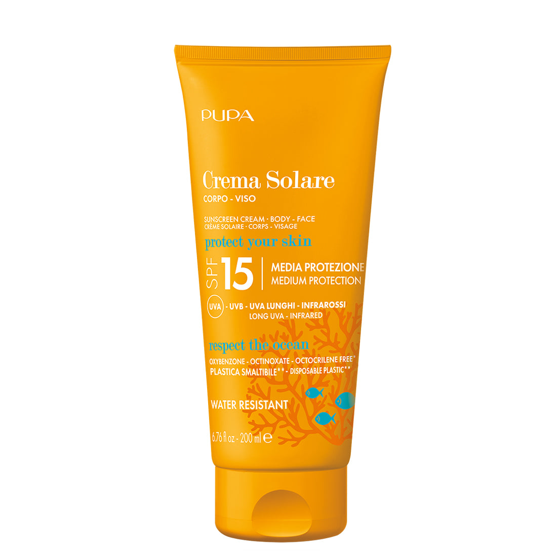 Crema Solare Viso e Corpo SPF 15 200 ML_PUP2TA089B001_Pupa