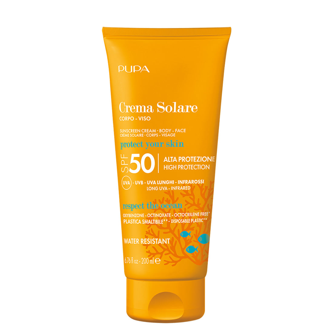 Crema Solare Viso e Corpo SPF 50 200 ML_PUP2TA091B001_Pupa