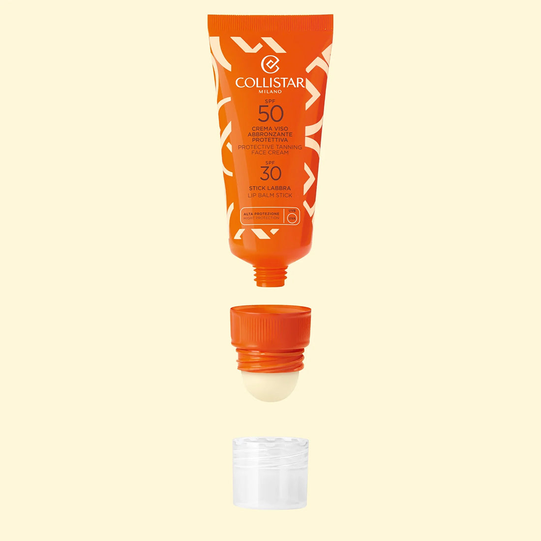 Crema Viso Abbronzante Protettiva SPF 50 e Stick Labbra SPF 30_COL7007241_Collistar-2