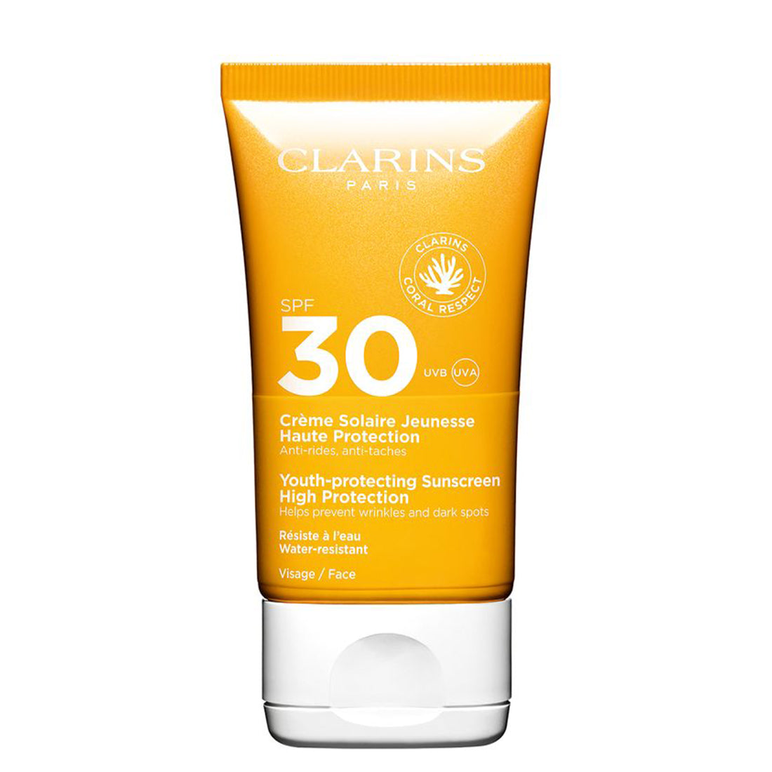 Creme Solaire Jeunesse Haute Protection Crema Solare Viso SPF 30 50 ML_CLA80104575_Clarins