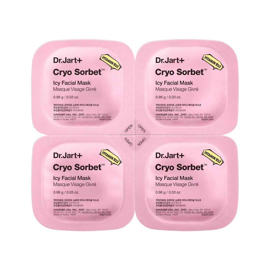 Cryo Sorbet Icy Facial Mask_JARH92P014_DR. JART-3