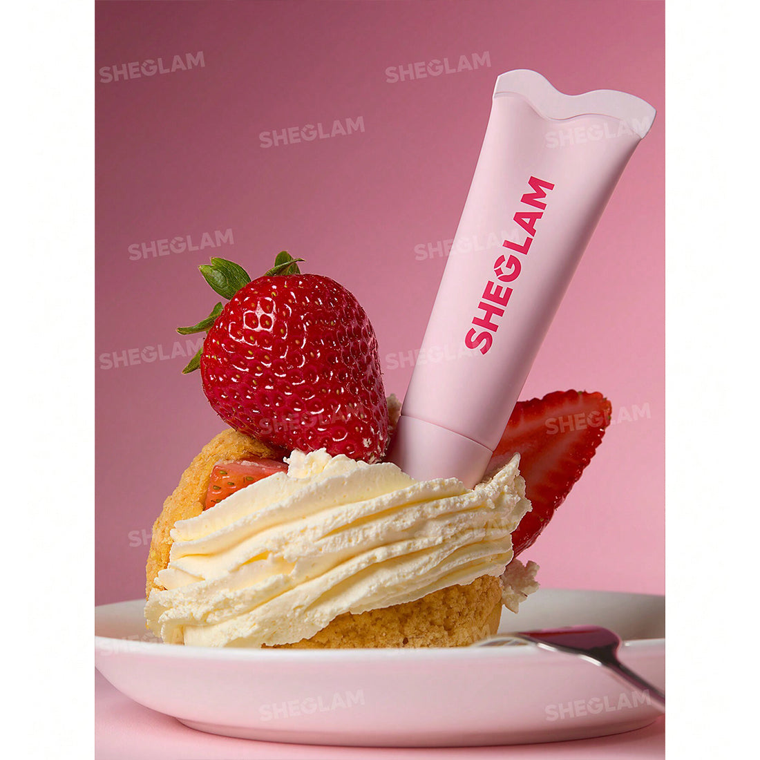 Crystal Glaze Moisturizing Lip Care Strawberry Milk_SHE059_Sheglam-5
