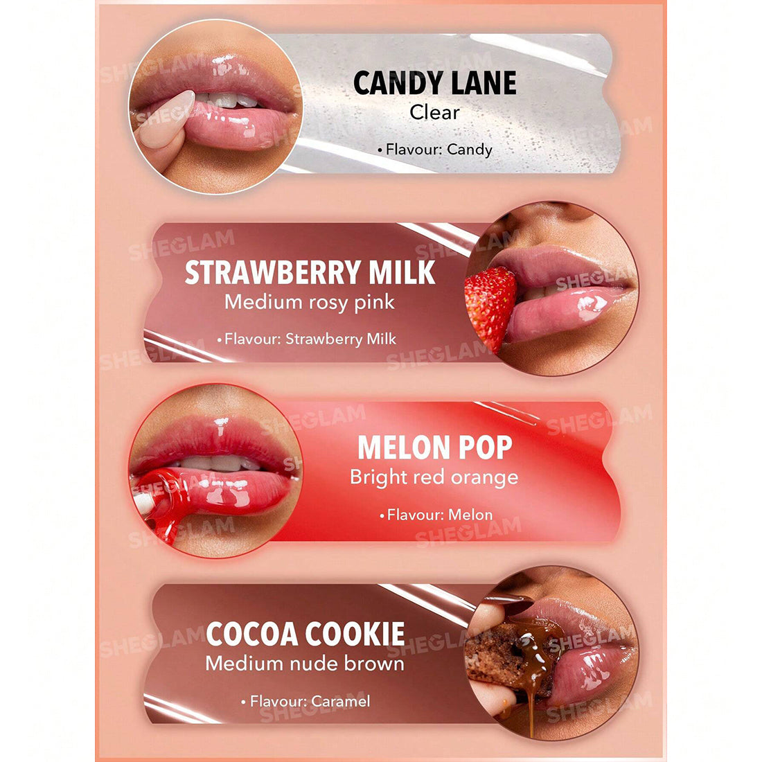 Crystal Glaze Moisturizing Lip Care Strawberry Milk_SHE059_Sheglam-7