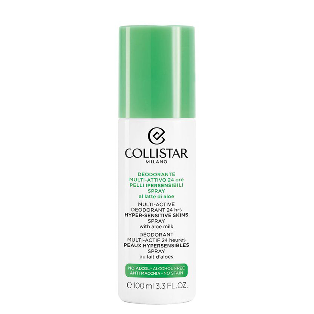 Deodorante Multi-attivo 24 Ore Spray Pelli Sensibili 100 ML_COL25112_Collistar