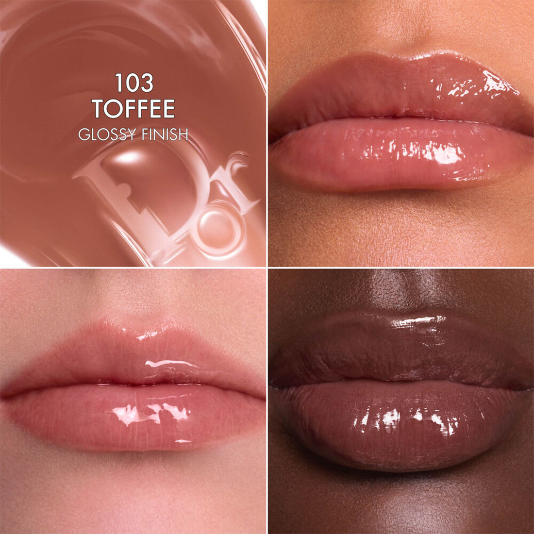 Dior Addict Lip Glow Butter Trattamento labbra brillante, peptide + ceramide 103 Toffee_CDCE0590_Dior-3