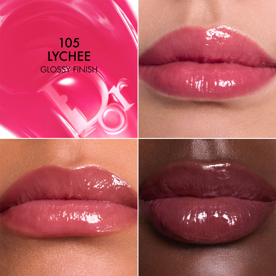 Dior Addict Lip Glow Butter Trattamento labbra brillante, peptide + ceramide 105 Iychee_CDCE0592_Dior-3