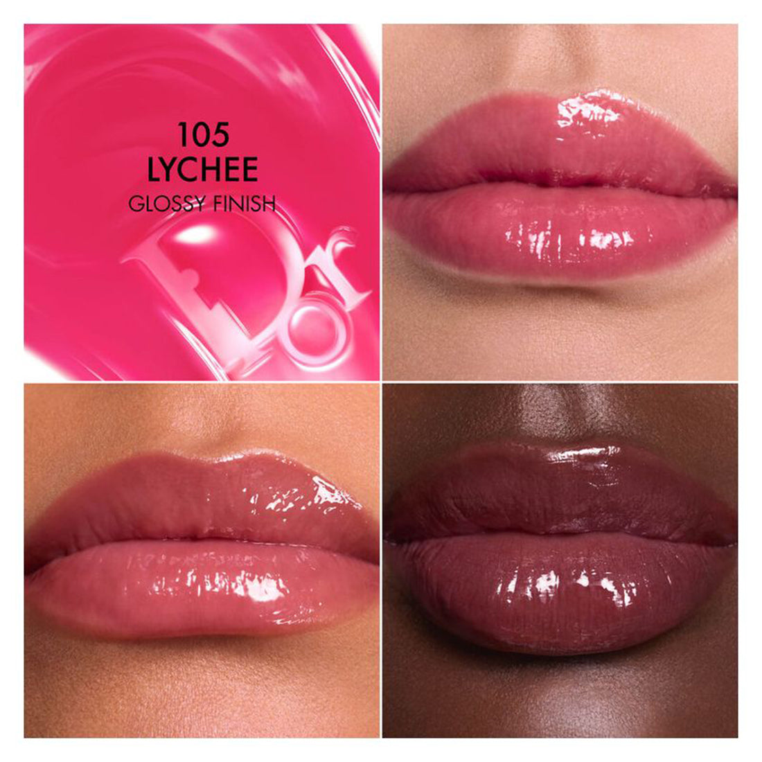 Dior Addict Lip Glow Butter Trattamento labbra brillante, peptide + ceramide 105 Iychee_CDCE0592_Dior-3
