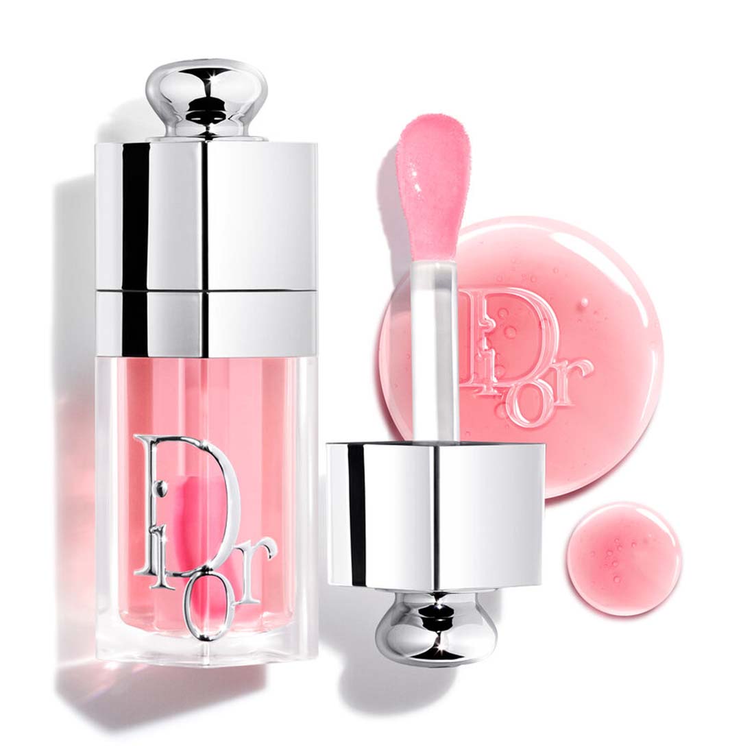 Dior Addict Lip Glow Oil Olio labbra idratante 24 ore – 3 finish ultra-brillanti 001 Pink_CDE000001063_Dior