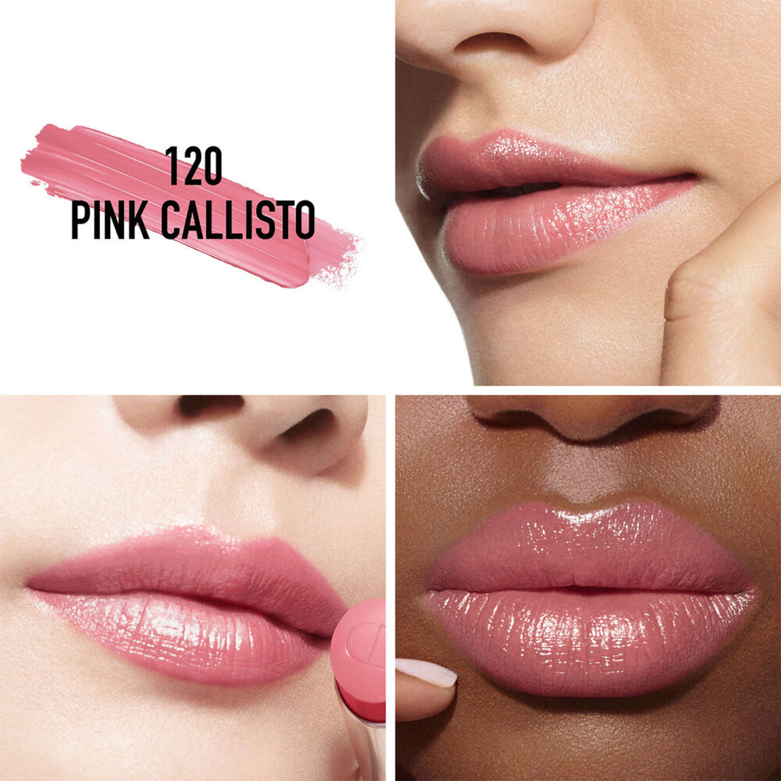 Dior Addict Rossetto brillante 90% di origine naturale ricaricabile Pink Callisto_CDC000000267_Dior-3