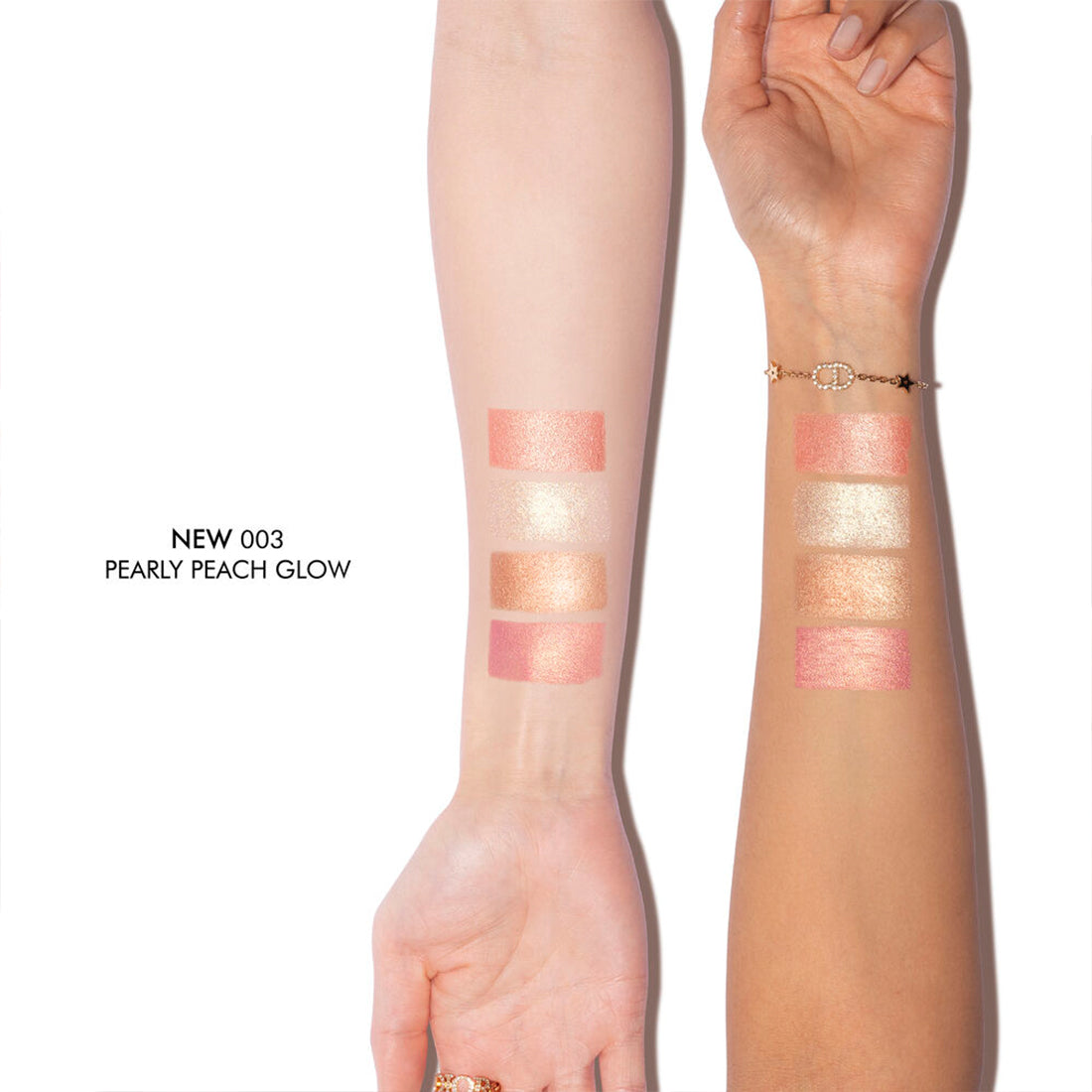 Dior Backstage Glow Maximizer Palette Palette illuminante e blush multi-uso 003 Pearly Peach Glow_CDCE000000581_Dior-4