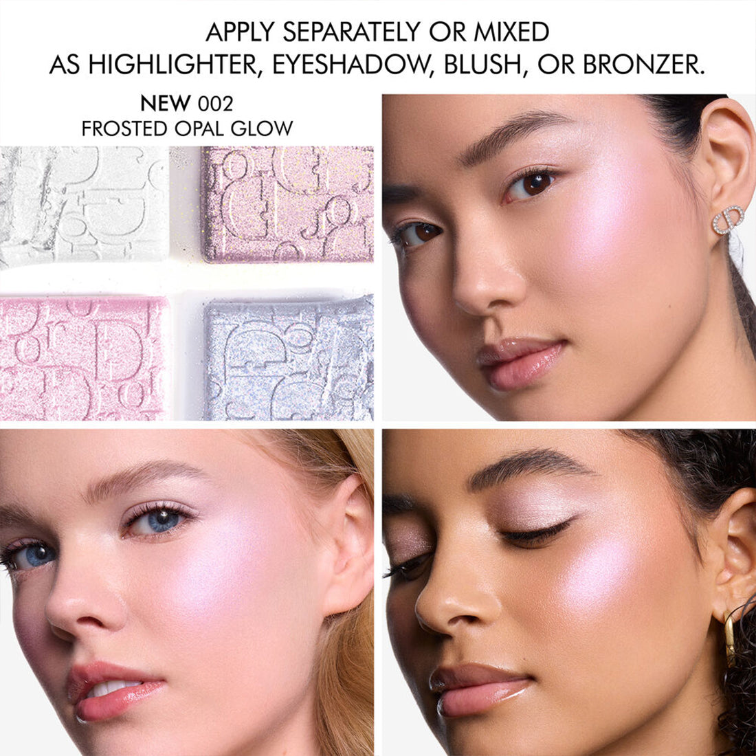 Dior Backstage Glow Maximizer Palette Palette illuminante e blush multi-uso_CDCE000000580_Dior-4