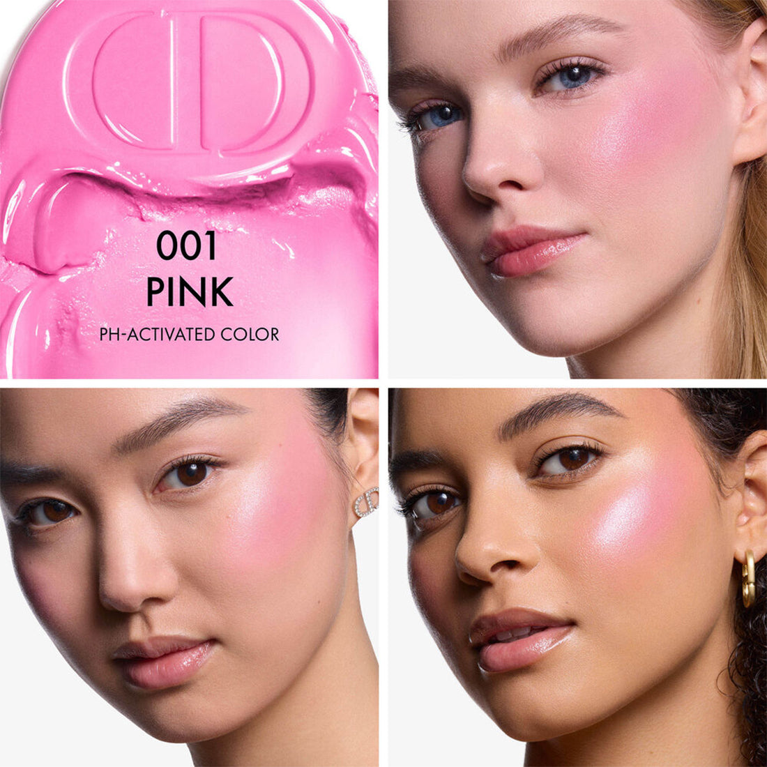 Dior Backstage Rosy Glow Stick Blush in stick radioso dal colore pH reagente 001 Pink_CDCE0453_Dior-3