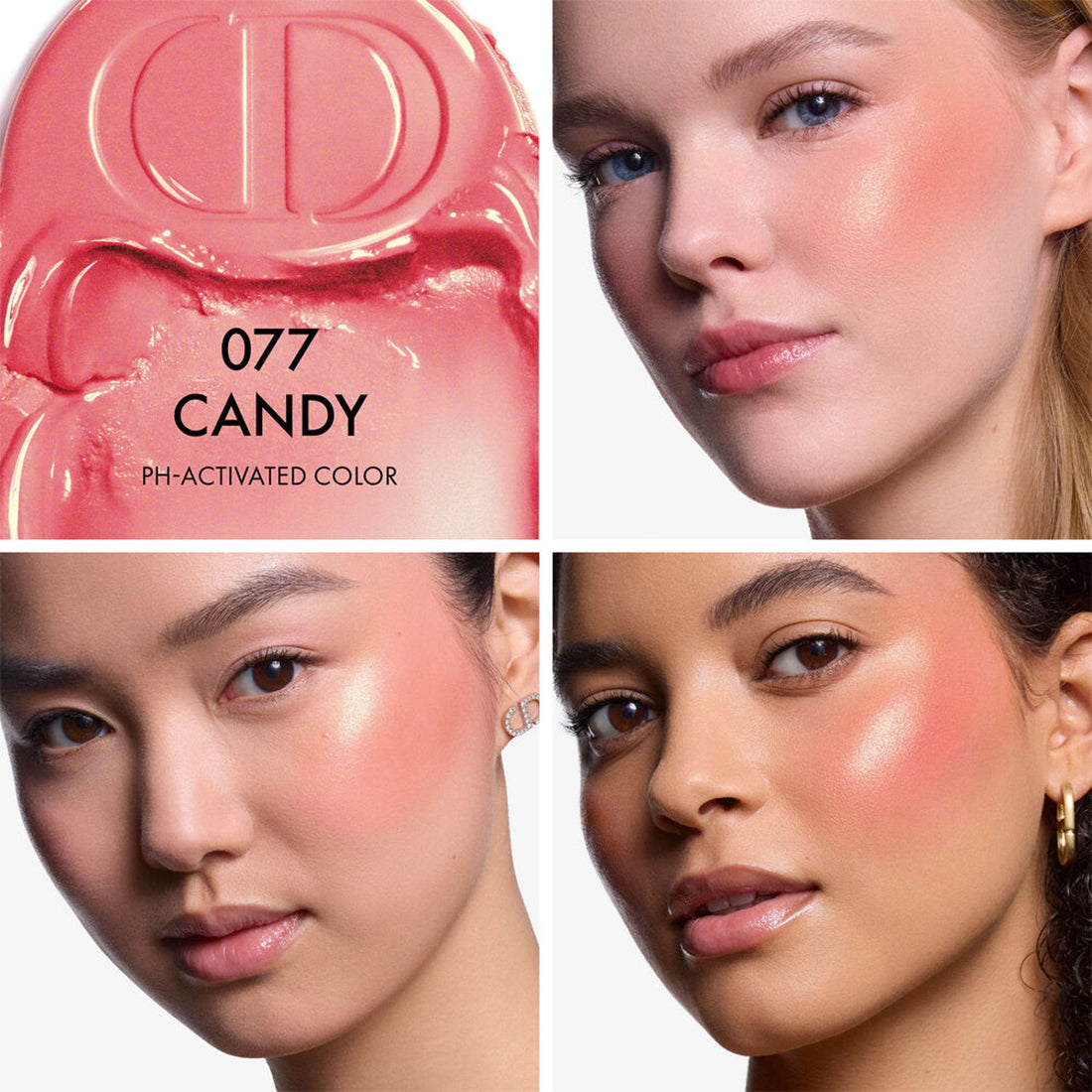 Dior Backstage Rosy Glow Stick Blush in stick radioso dal colore pH reagente 077 Candy_CDCE0446_Dior-3