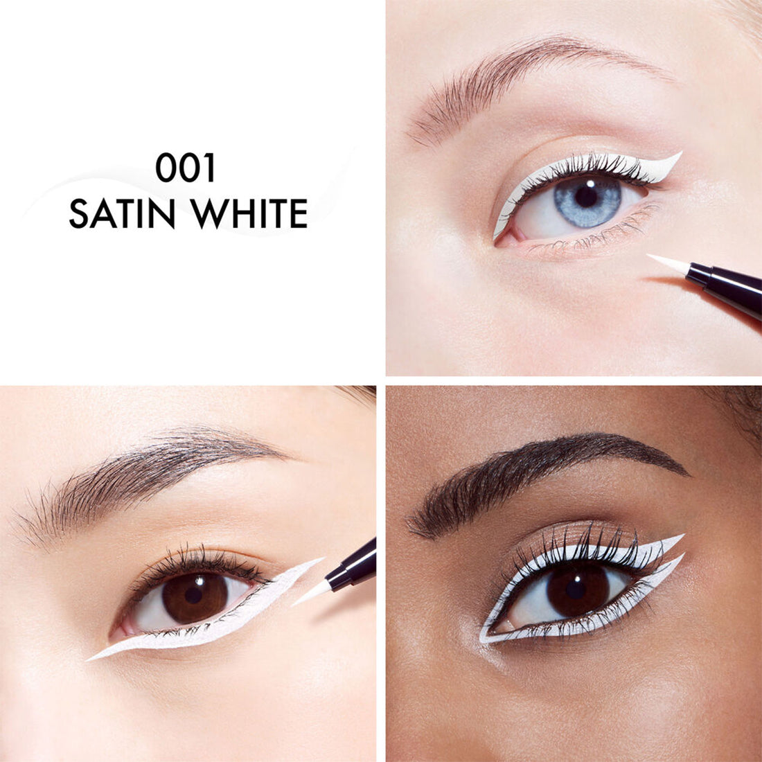 Diorshow Liquid Liner Pennarello eyeliner ultra-preciso colore intenso waterproof 001 Satin White_CDE000000246_Dior-2