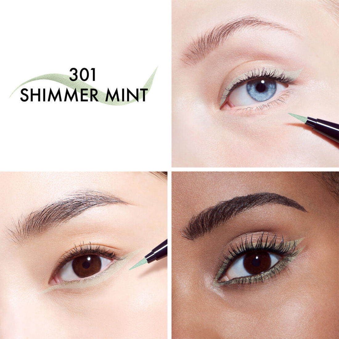 Diorshow Liquid Liner Pennarello eyeliner ultra-preciso colore intenso waterproof 301 Shimmer Green_CDE000000252_Dior-2