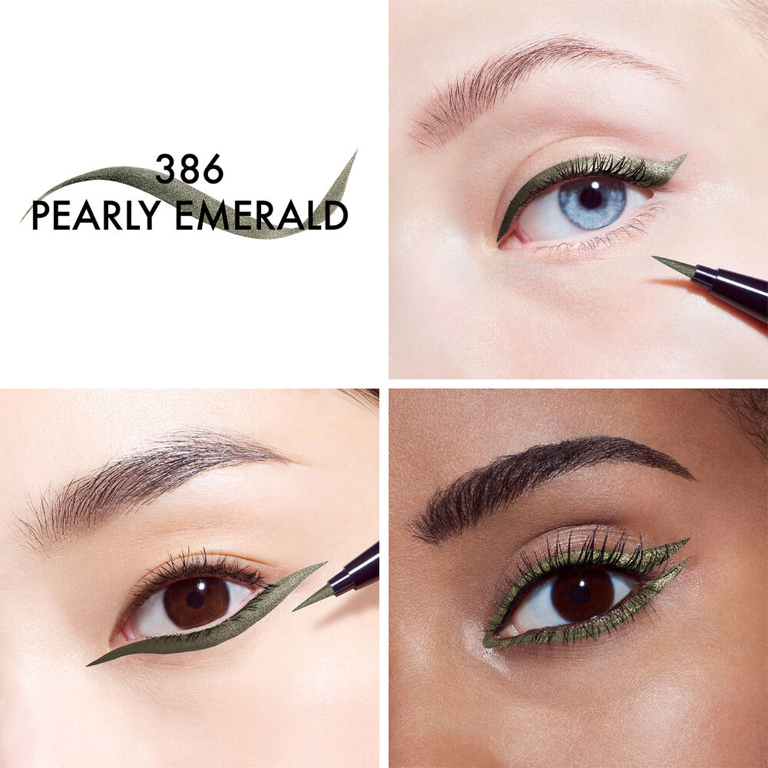 Diorshow Liquid Liner Pennarello eyeliner ultra-preciso colore intenso waterproof 386 Pearly Emerald_CDE000000253_Dior-2