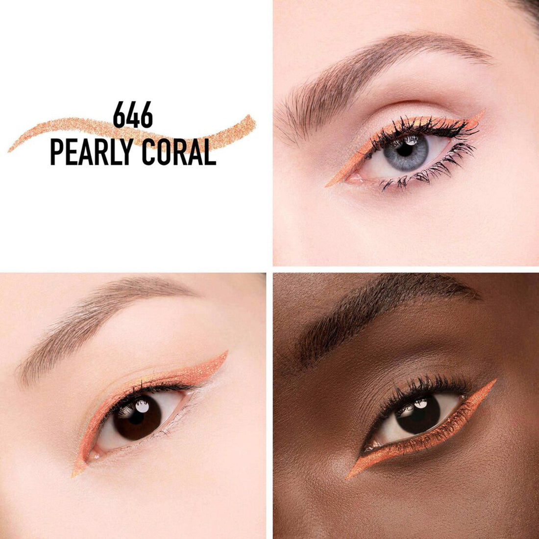Diorshow Stylo Eyeliner waterproof 24 ore di tenuta Colore intenso 646 Pearly Coral_CDC042300646_Dior
