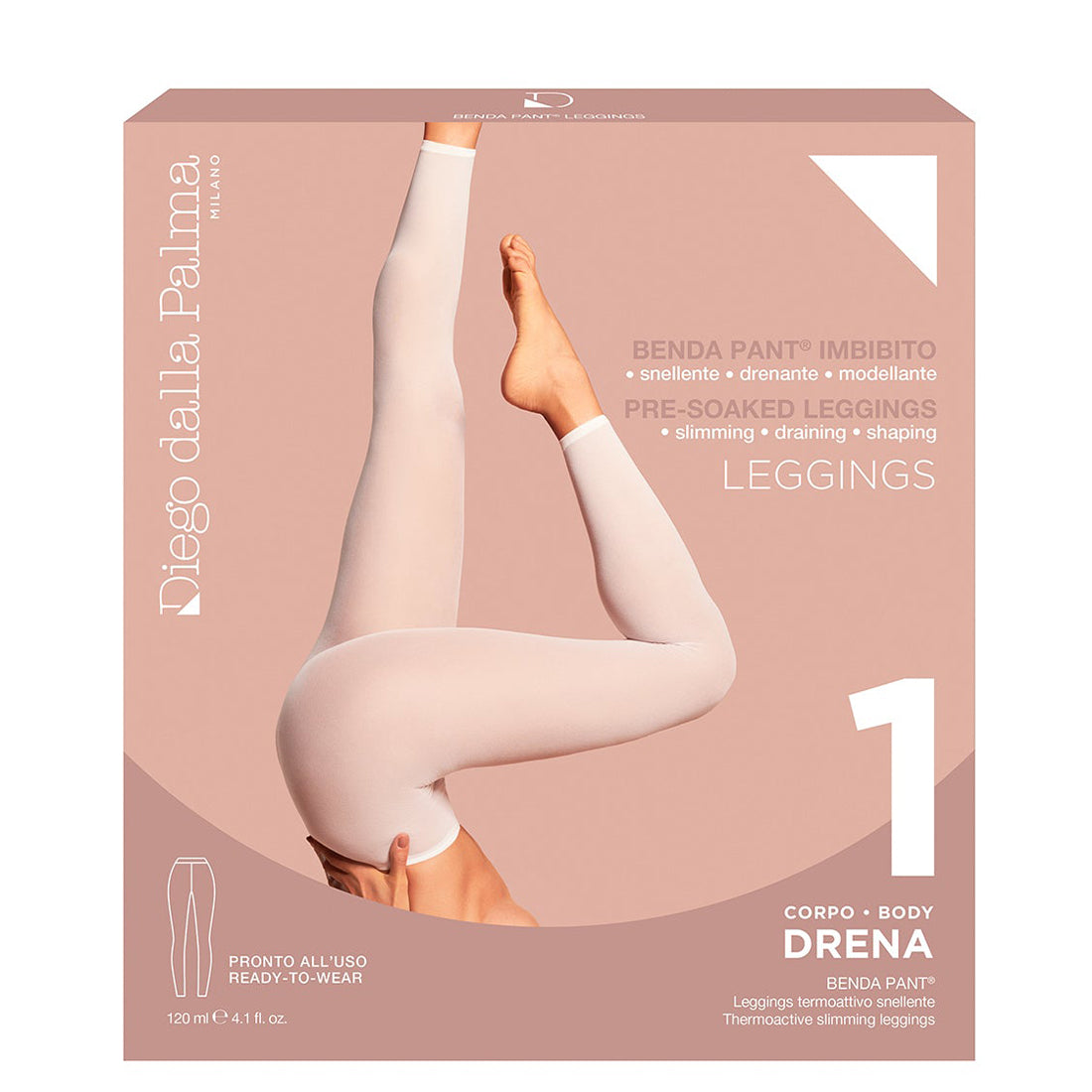 Drena 1 Leggins Termoattivo Snellente 120 ML_DDP0125_Diego Dalla Palma