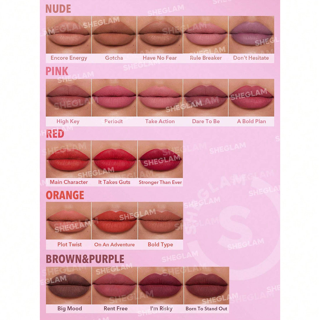 Dynamatte Boom Long Lasting Matte Lipstick High Key_SHE036_SHEGLAM-4