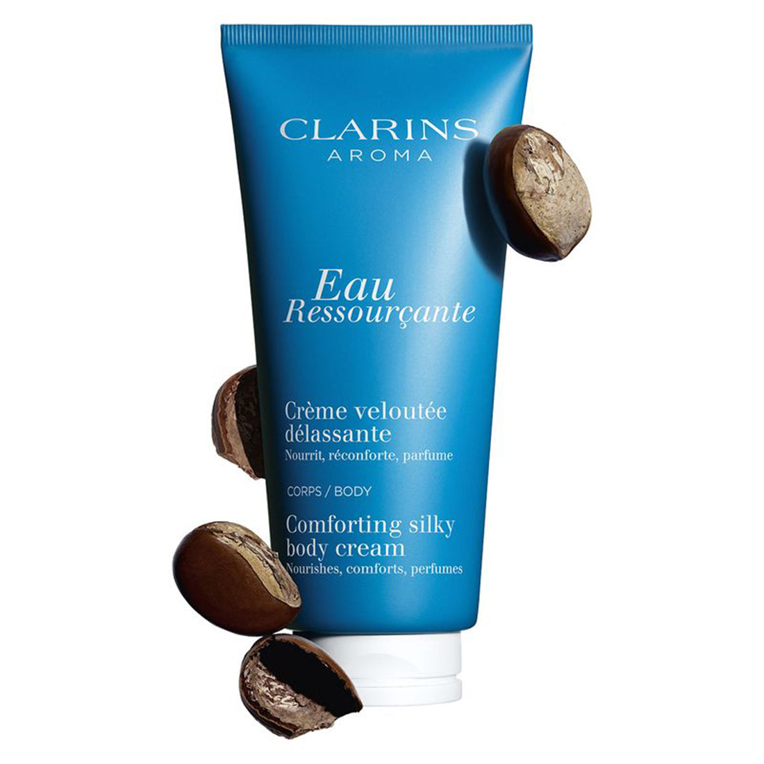 Eau Resourcante Creme Veloutee Delassante Crema Corpo 200 ML_CLA80083323_Clarins-2