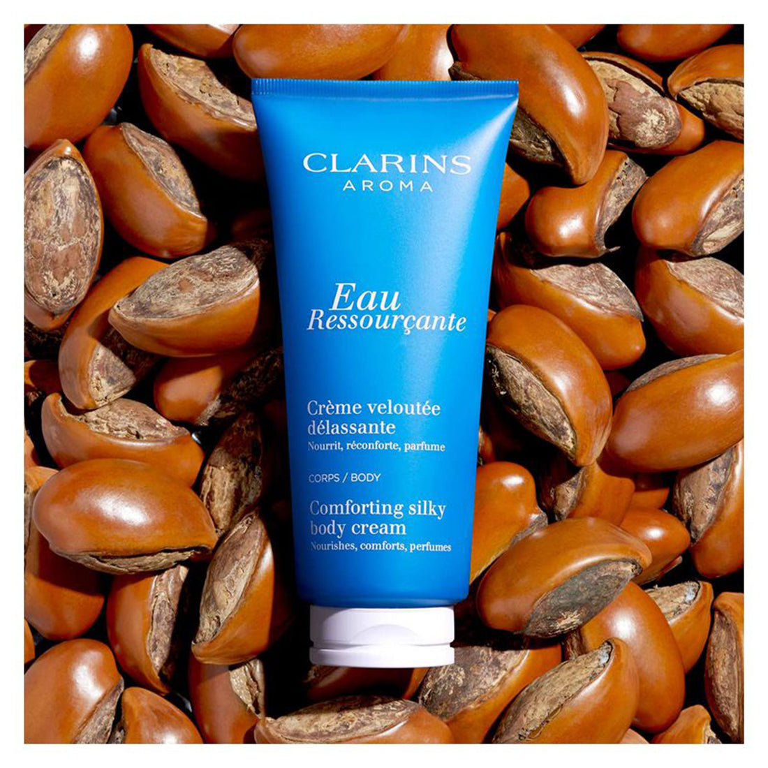 Eau Resourcante Creme Veloutee Delassante Crema Corpo 200 ML_CLA80083323_Clarins-5
