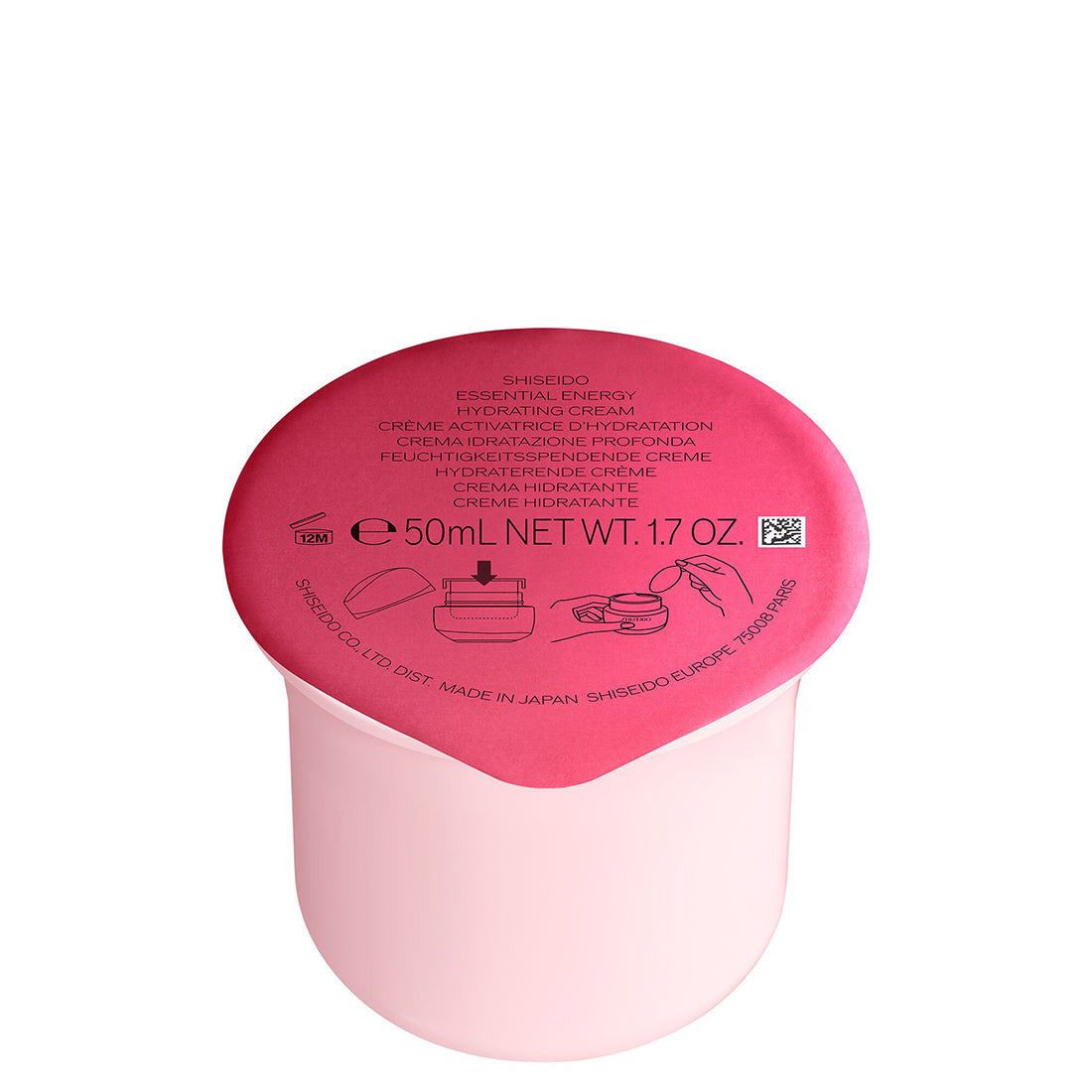 Essential Energy Hydrating Cream Crema Idratante Energizzante Refill 50 ML_SHI18286_Shiseido
