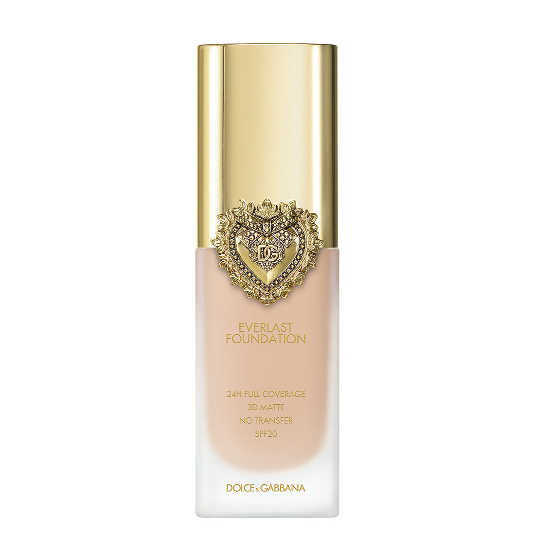 Everlast Matte Foundation Fondotinta Alta Coprenza Effetto Opaco SPF 20 10N Light Medium_DOLP3DV1010_Dolce&Gabbana