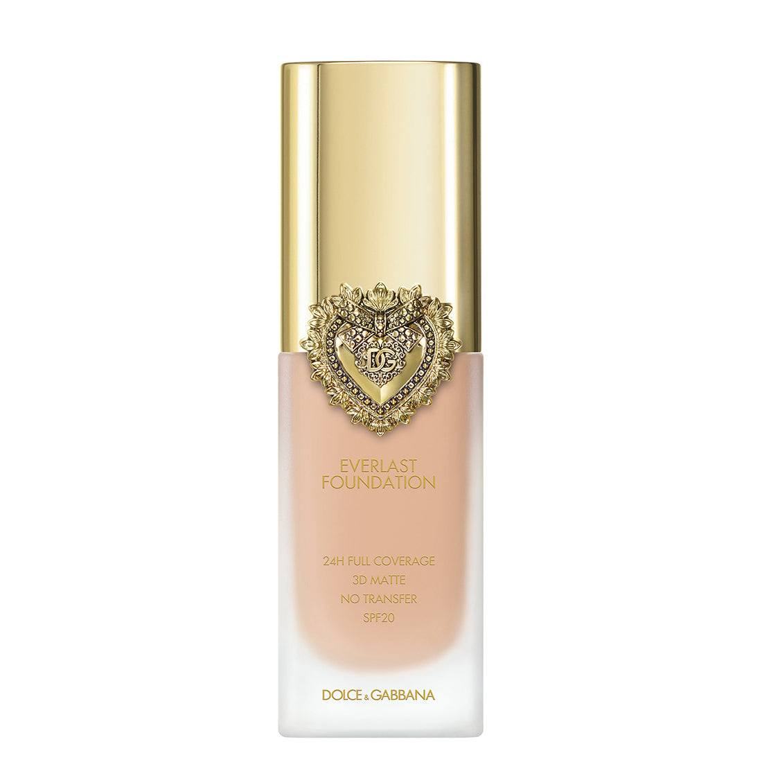 Everlast Matte Foundation Fondotinta Alta Coprenza Effetto Opaco SPF 20 11W Light Medium_DOLP3DV1011_Dolce&Gabbana
