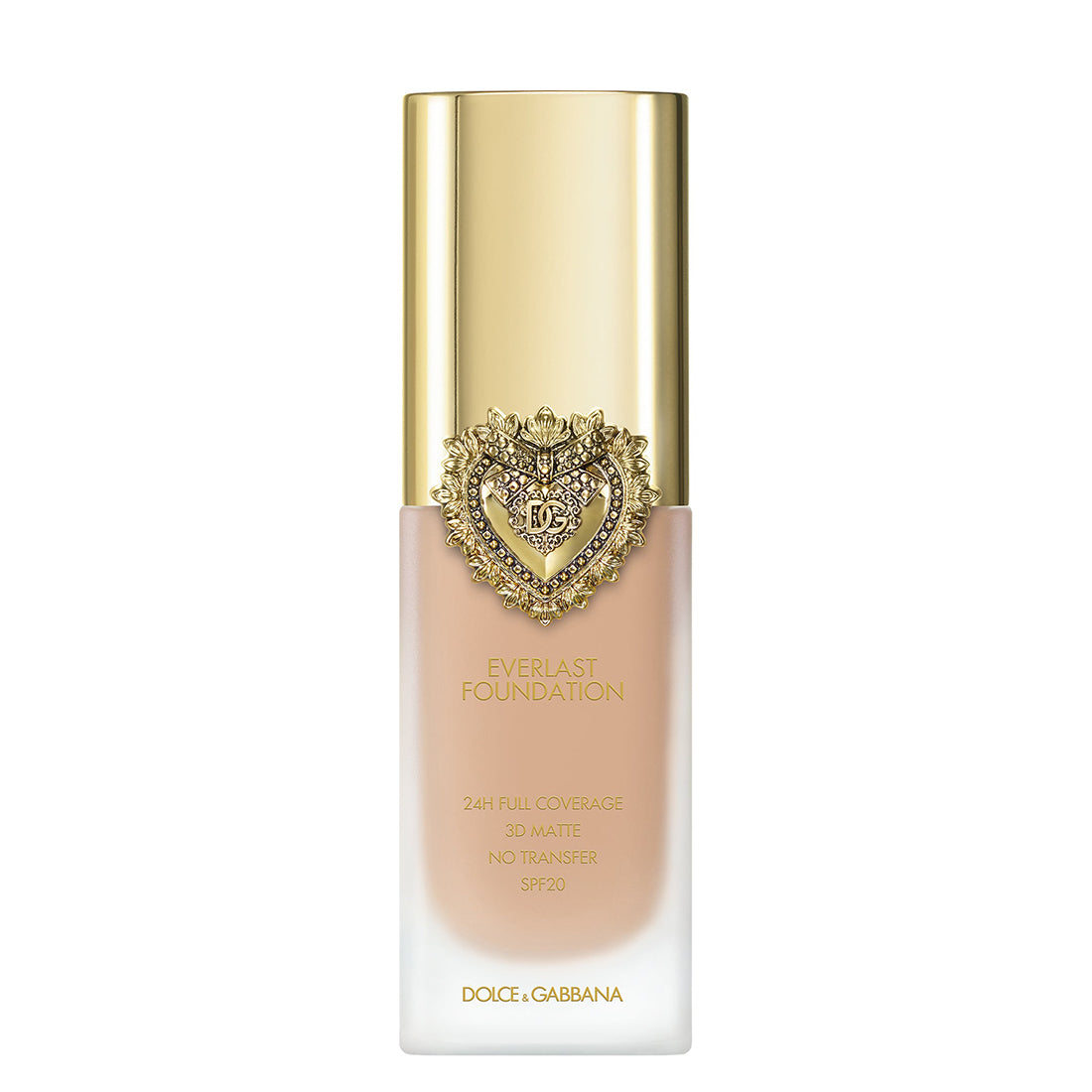 Everlast Matte Foundation Fondotinta Alta Coprenza Effetto Opaco SPF 20 12N Light Medium_DOLP3DV1012_Dolce&Gabbana