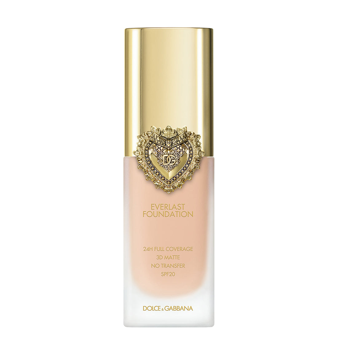 Everlast Matte Foundation Fondotinta Alta Coprenza Effetto Opaco SPF 20 5N Light_DOLP3DV1005_Dolce&Gabbana