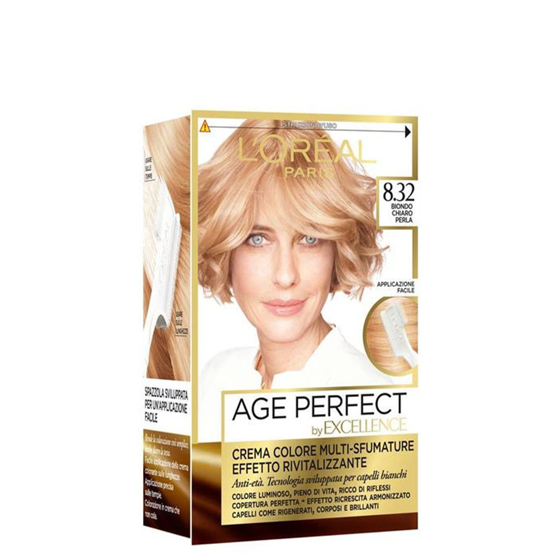 Excellence Creme Colorazione Triplo Trattamento 8.32 Biondo Chiaro Perla_EXC5308_L'Oreal