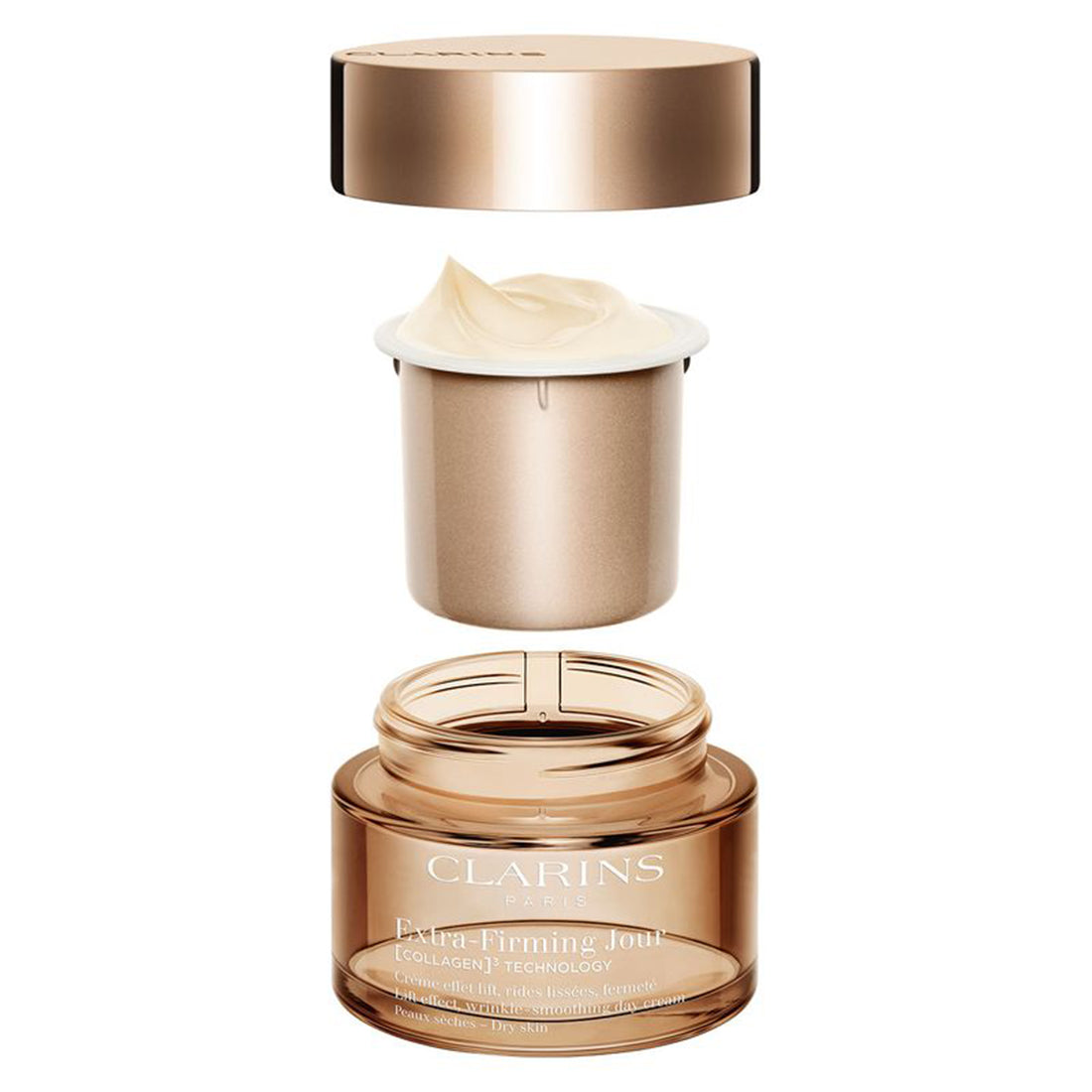 Extra Firming Jour Collagen Technology Refill Ricarica Crema Giorno Tonificante Pelli Secche 50 ML_CLA80110135_Clarins-2