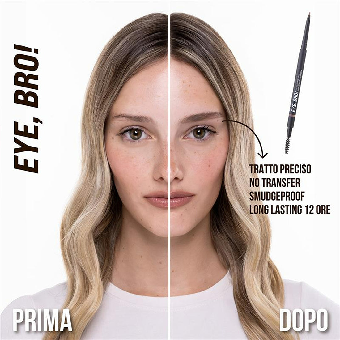 Eye Bro! Matita Sopracciglia di Precisione  03 Cool Brown_MULMC015021_MULAC-5