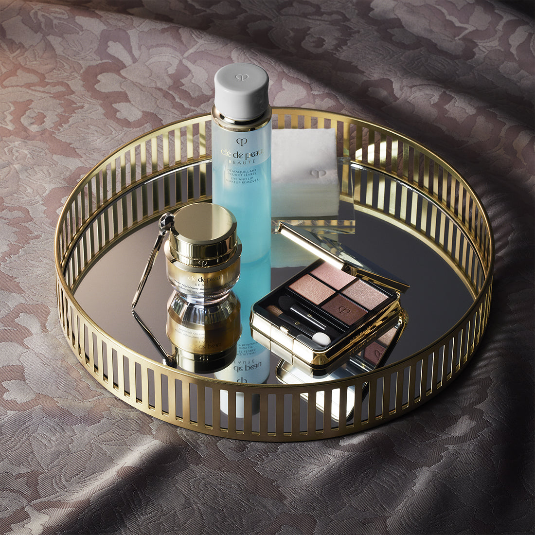 Eye Color Quad Palette Ombretti Refill 3 Sundried Driftwood_CDP10120863101_CLE' DE PEAU BEAUTE'-7