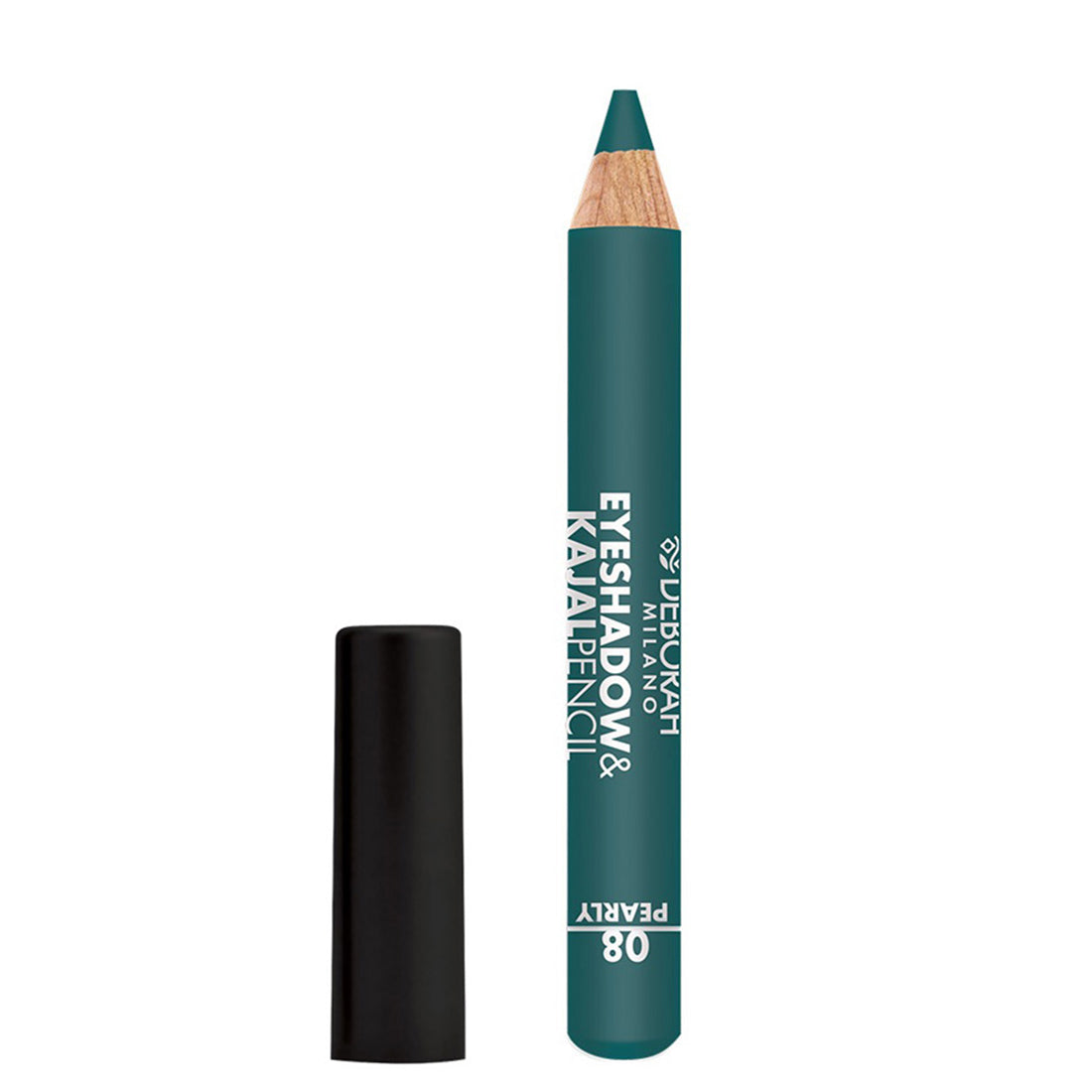 Eyeshadows & Kajal Pencil Matita Occhi Mat  08 Tean Green Pearly_DEB007947_Deborah