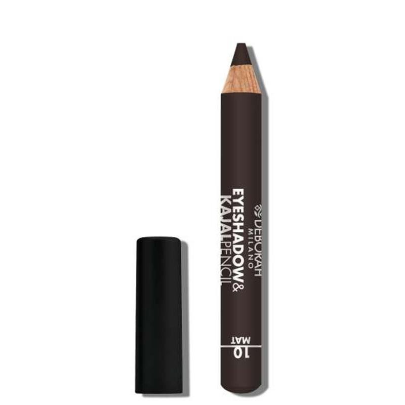 Eyeshadows & Kajal Pencil Matita Occhi Mat 10 Brown Mat_DEB007949_Deborah