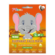 FACE MASK ELEFANTE MASCHERA VISO GIKINGO E FIORI DI LOTO_HEA40AM09_7St HEAVEN