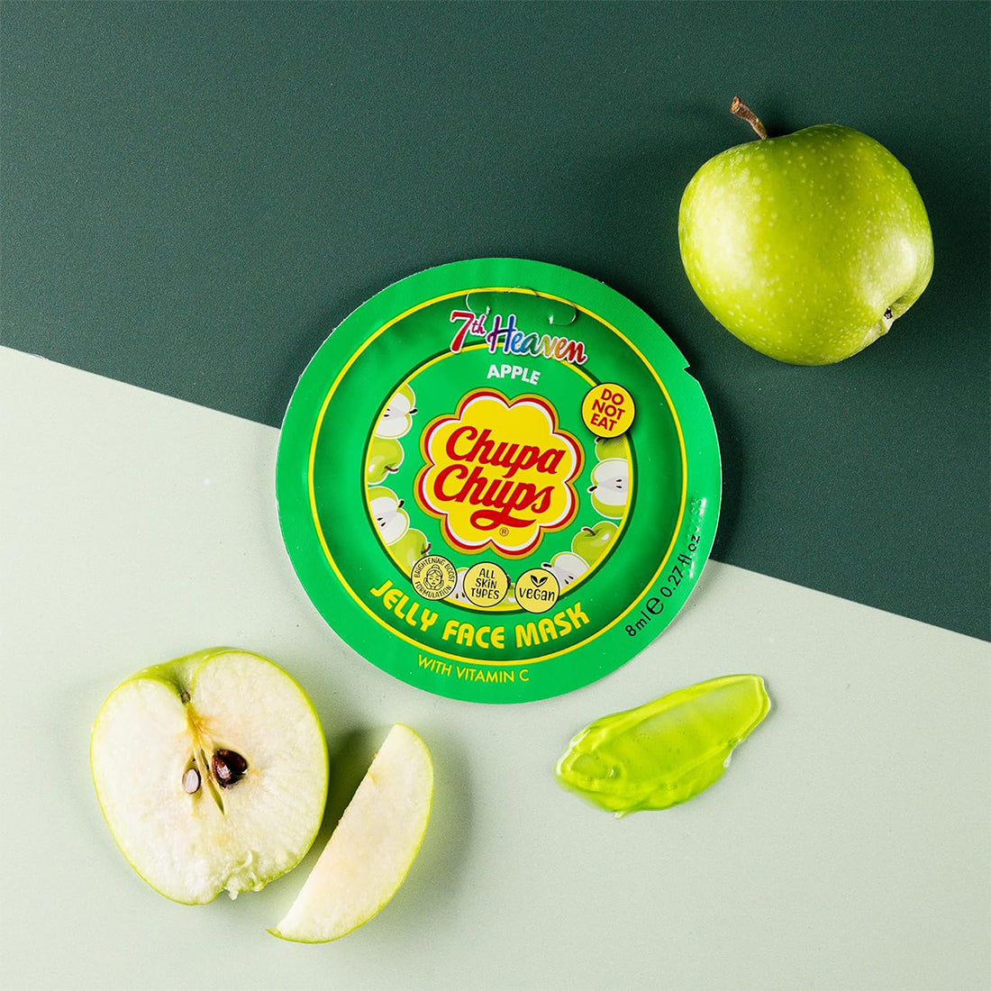 Face Mask Chupa Chups Apple Maschera Viso_HEAFG7H0078A_7St HEAVEN-2
