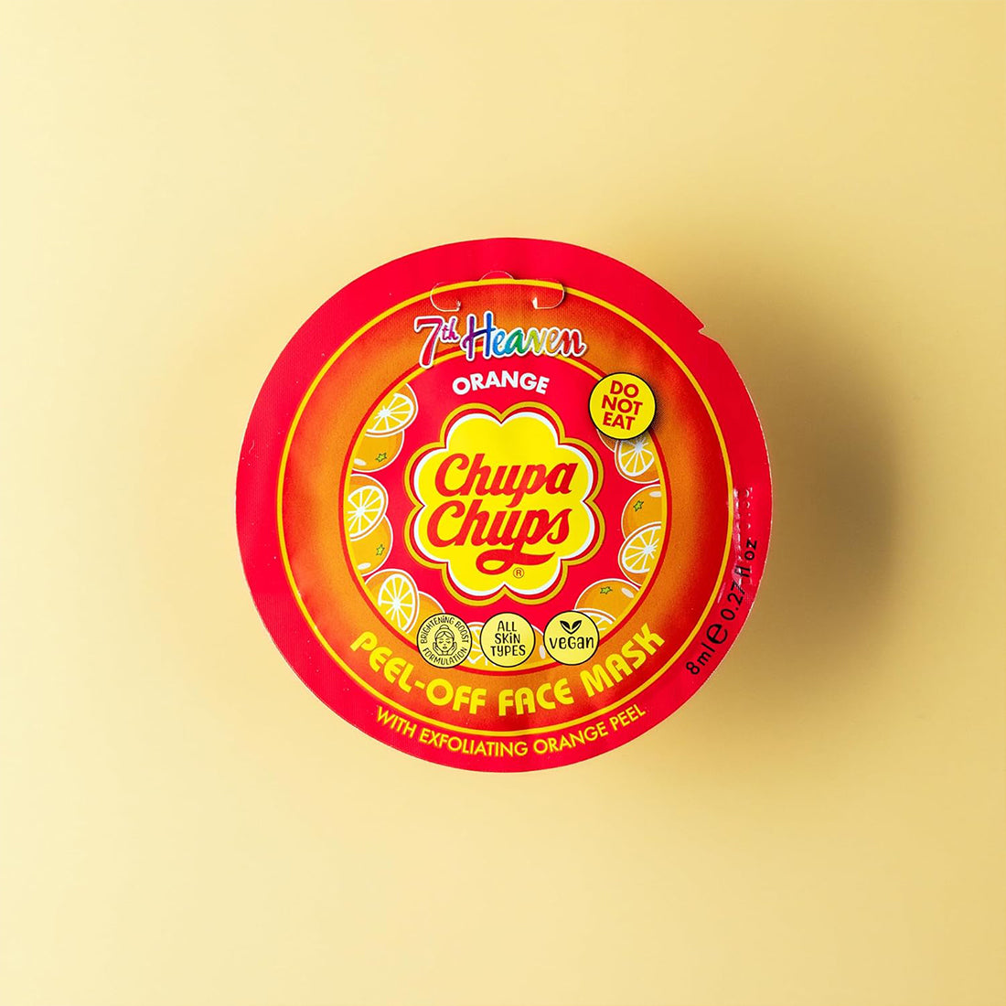 Face Mask Chupa Chups Orange Maschera Viso_HEAFG7H0074A_7St HEAVEN-4