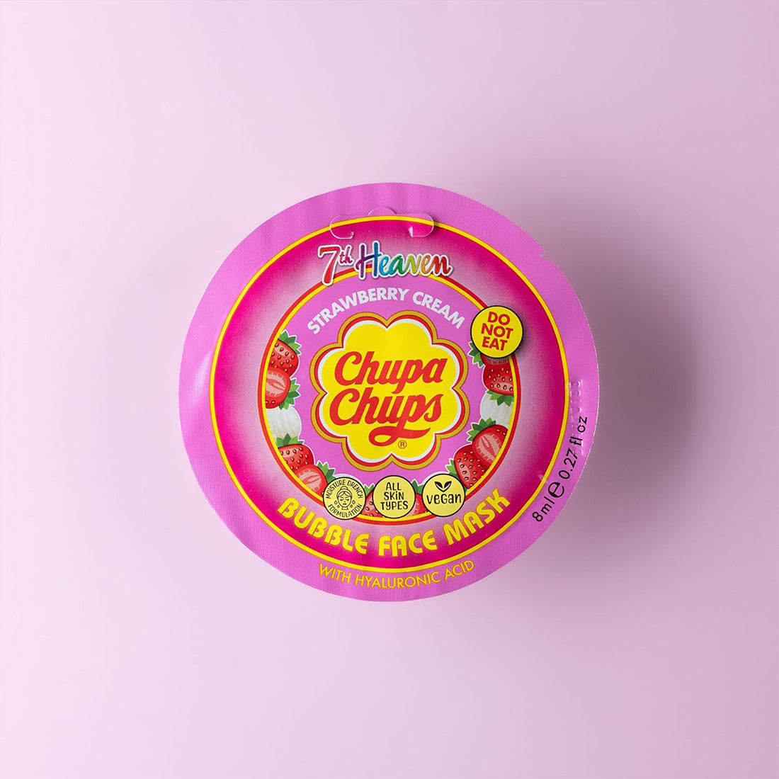 Face Mask Chupa Chups Strawberry Cream Maschera Viso_HEAFG7H0075A_7St HEAVEN-4