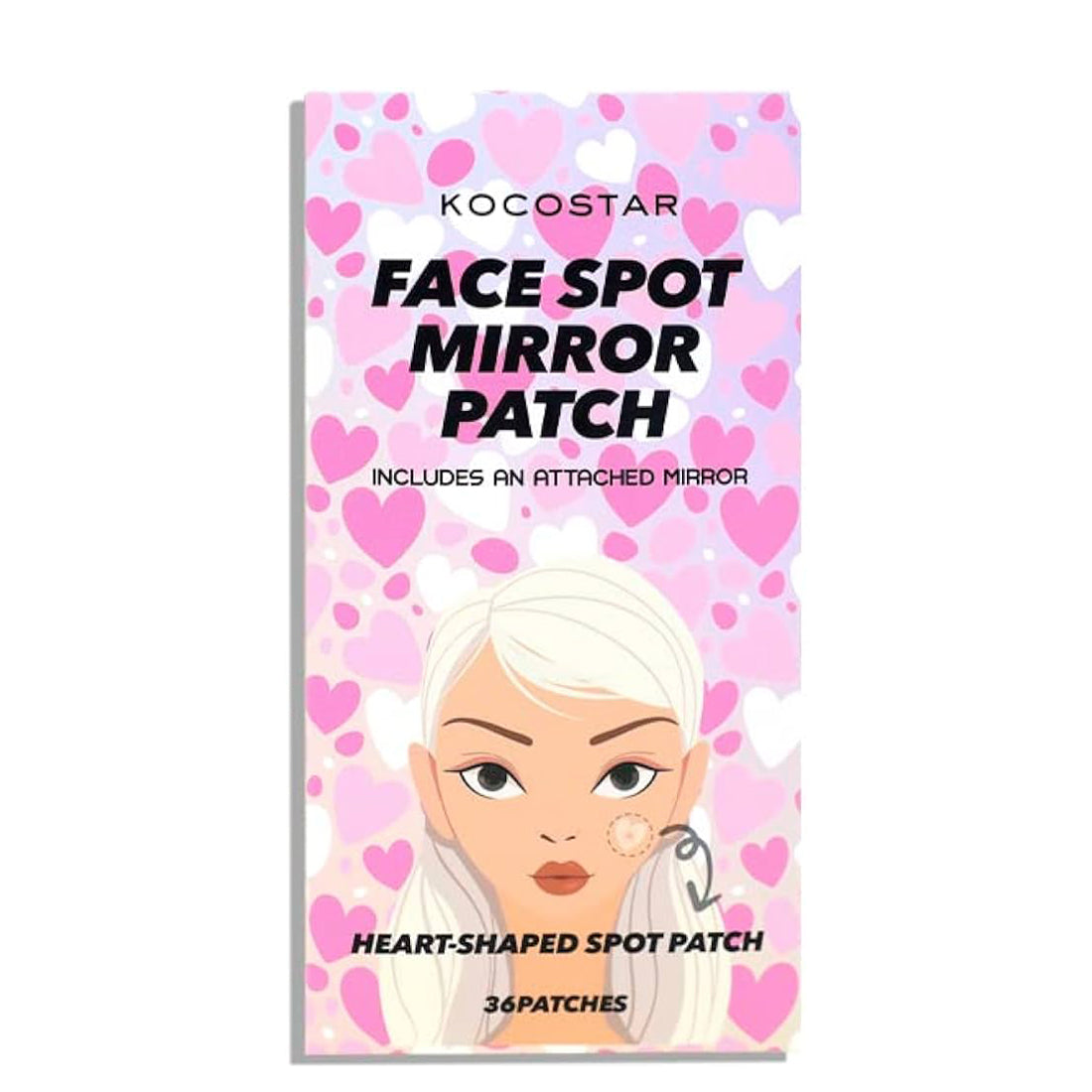 Face Spot Mirror Pack Patch Cosmetici_KOC40KKSM_KOCOSTAR