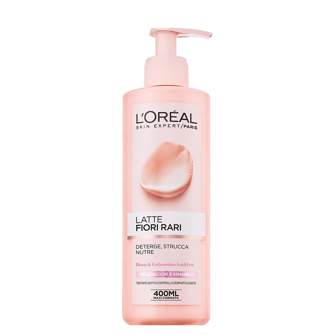 Fiori Rari PellI Sensibili Latte Detergente Nutriente Struccante 400 ML_PLE49187_L'Oreal