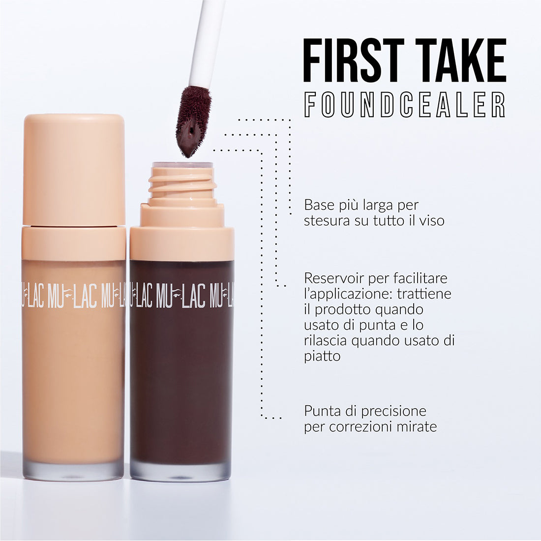 First Take Foundcealer Fondotinta-Correttore Uniformante 6 Peachy Beige_MULMC020022_MULAC-2